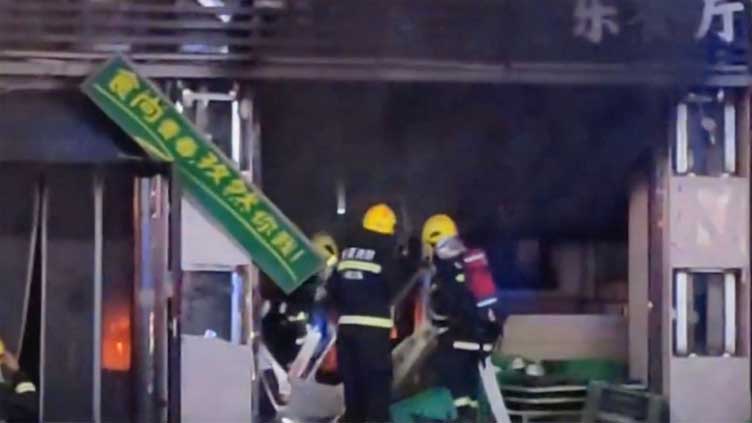 China blast wounds two in third restaurant explosion in under a week