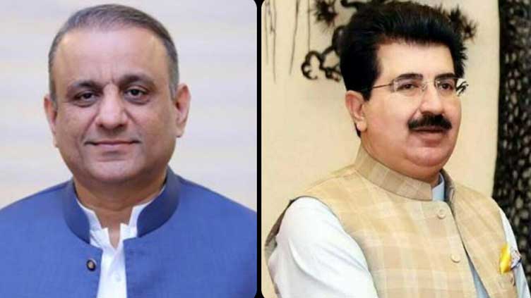 Aleem, Sanjrani exchange views on country's political situation