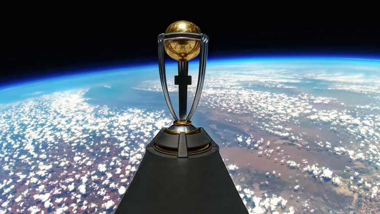 Scintillating ODI World Cup 2023 trophy up in the air