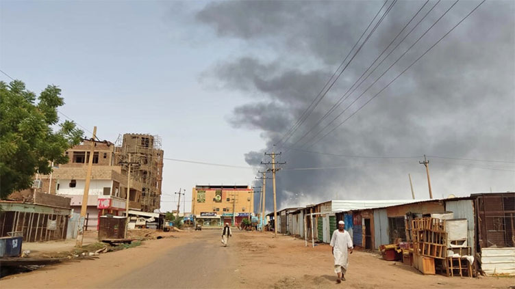 Sudan capital sees heavy fighting on eve of Muslim holiday