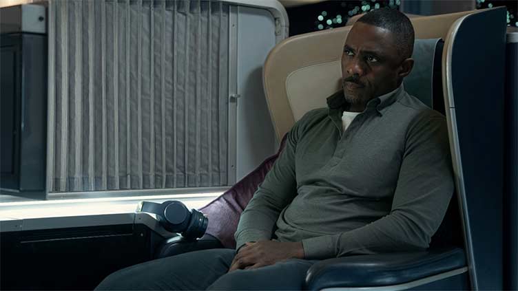 Idris Elba uses his brains not brawn in the new Apple TV+ series 'Hijack'