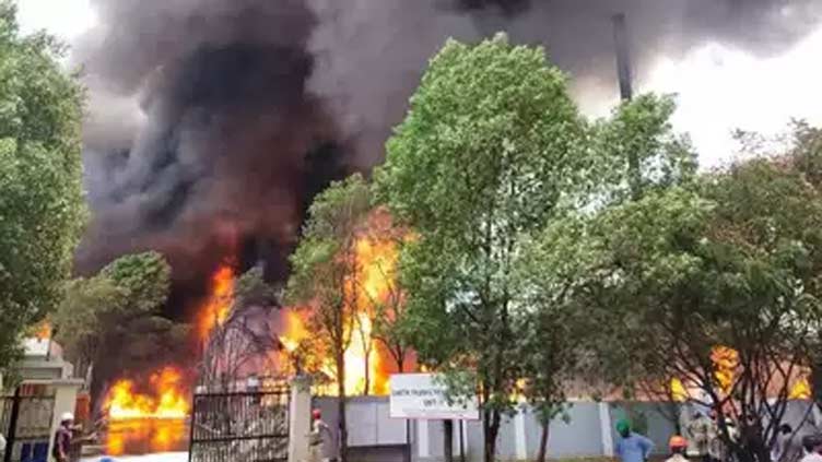 Six injured in Indian pharma factory fire 