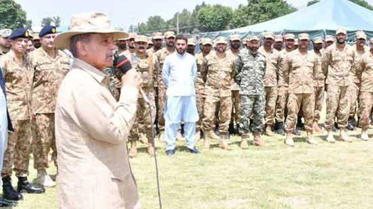 PM Shehbaz raises FC personnel salaries to match those of army