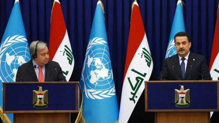  UN chief in Iraq for 'solidarity' visit