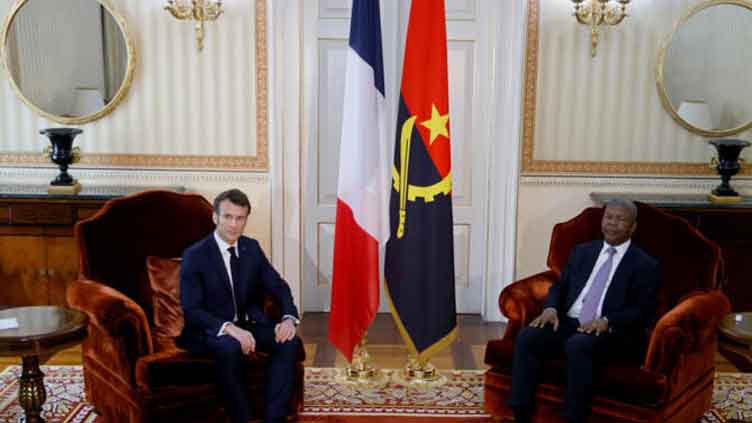 France's Macron pushes economic ties in Angola