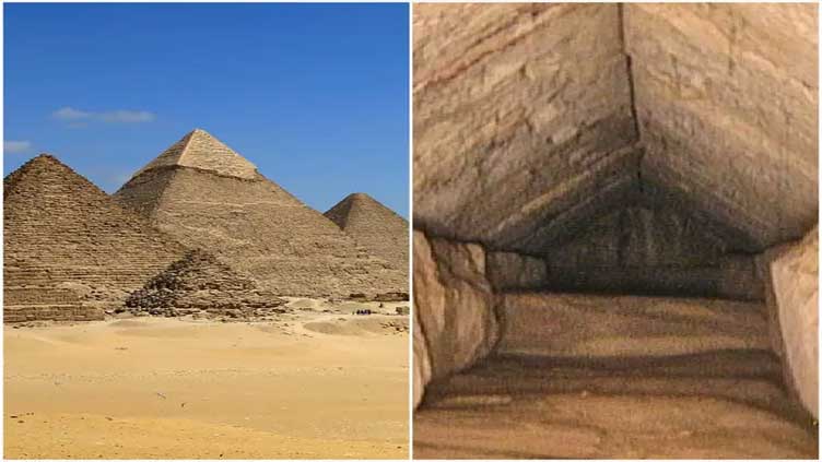 Egypt unveils 4,500-year-old tunnel hidden inside Great Pyramid