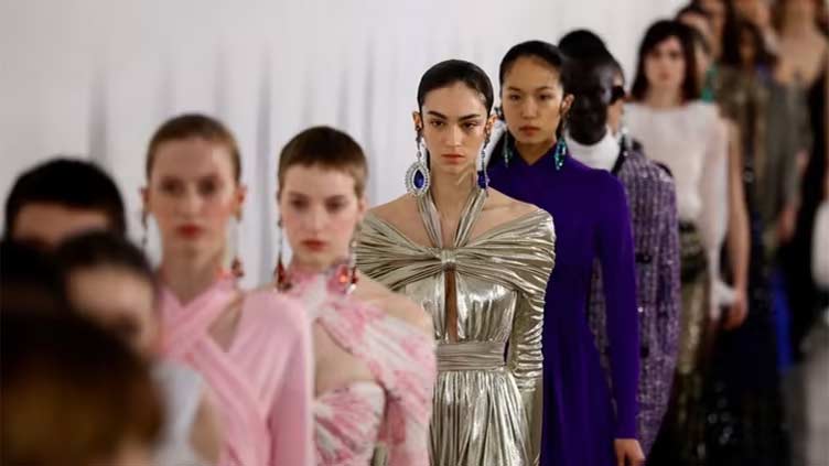 Giambattista Valli fills fall runway show with tweeds at Paris Fashion ...