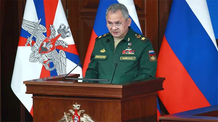 Russia's top military brass brief defence minister on current situation, plans