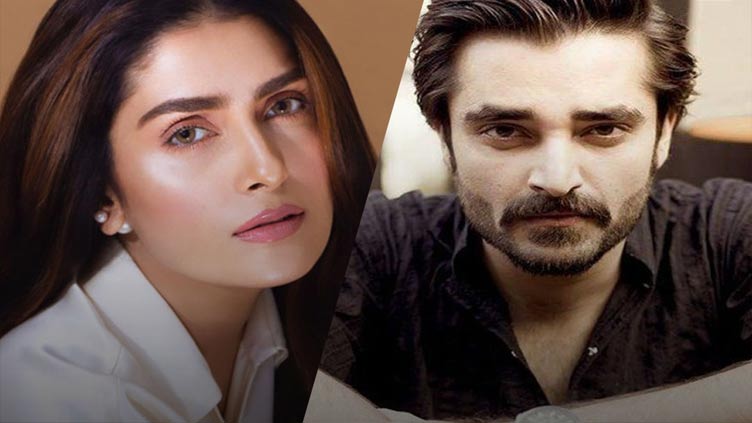 Hamza Ali Abbasi, Ayeza Khan sharing screen in Jaan-e-Jahan