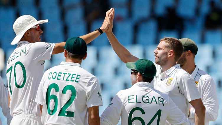 Nortje out as South Africa aim for Test series win over W.Indies