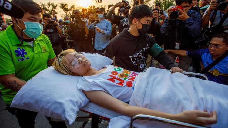 Thai hunger strike activists demanding justice reforms fight for life in hospital