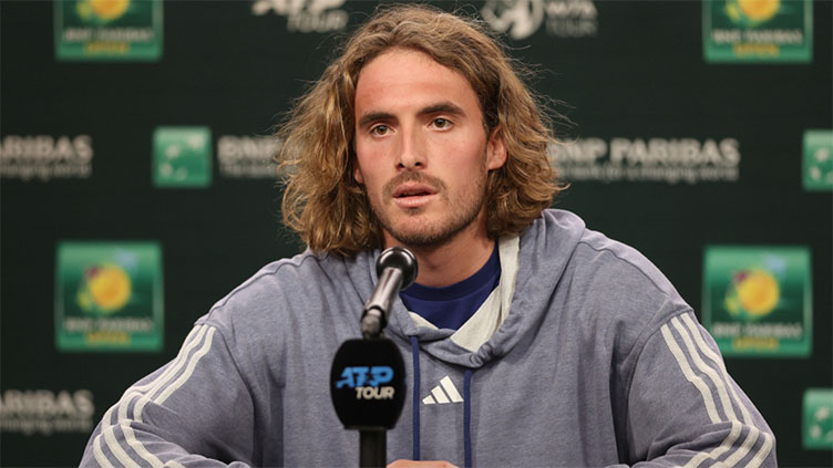 Tsitsipas says shoulder a stumbling block at Indian Wells