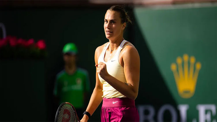 Sabalenka downs Rodina to reach Indian Wells third round