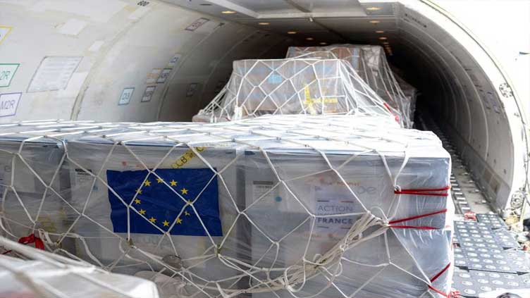 EU flies aid to conflict-hit eastern Congo