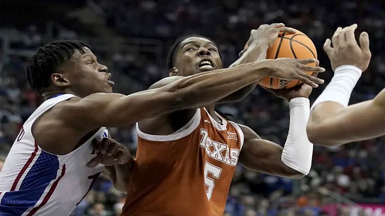 No. 7 Texas beats No. 3 Kansas in Big 12 tourney title game