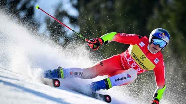 Odermatt wins giant slalom to seal World Cup overall title