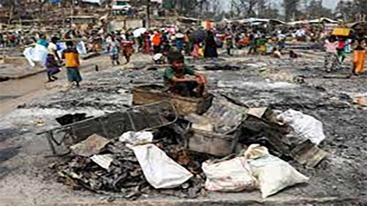 Bangladesh panel says fire at Rohingya camps 'planned sabotage'