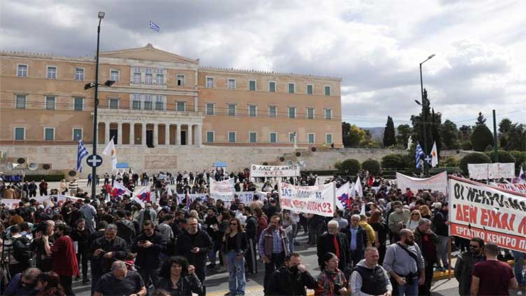 Greeks rally over train crash, labour unions gear for more walkouts