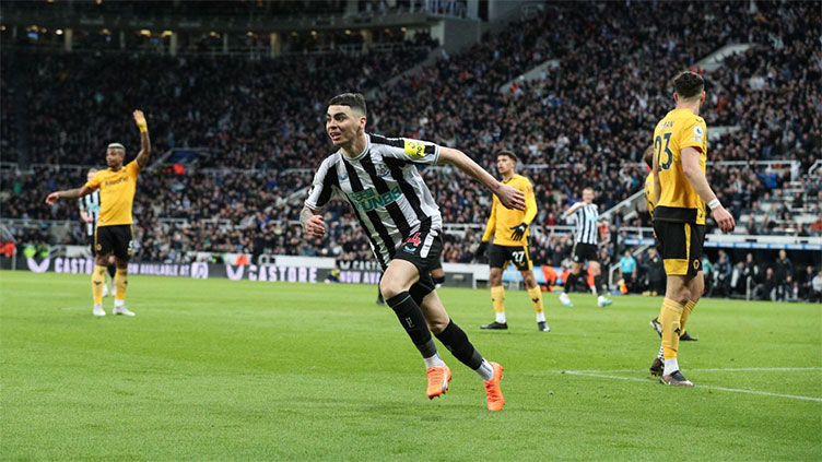 Almiron secures victory as Newcastle rise to fifth