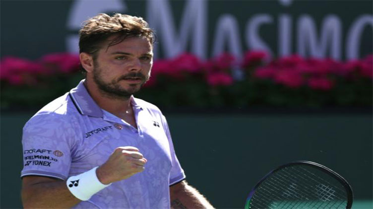 Wawrinka outlasts Rune to reach Indian Wells round of 16