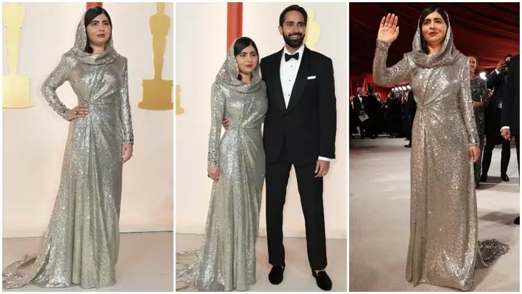 Malala Yousafzai attires Ralph Lauren gown at The Oscars