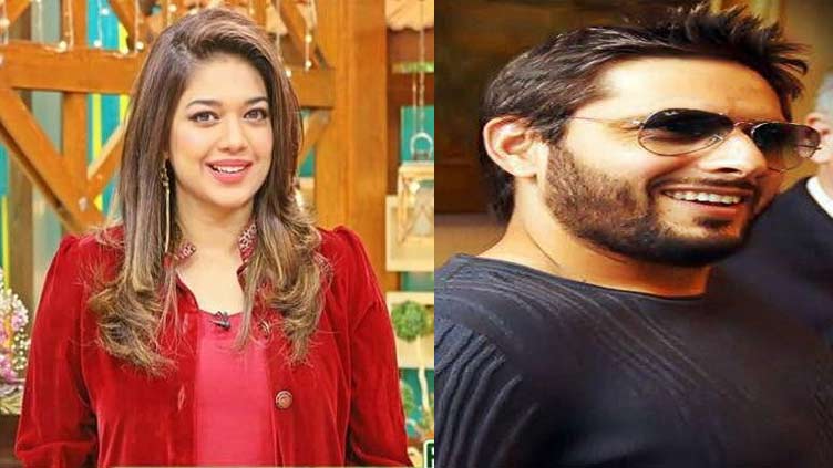 Sanam Jung expresses her admiration for Shahid Afridi's morals