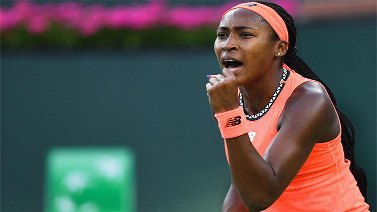 Gauff survives Peterson test to reach Indian Wells quarters