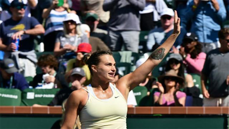 Sabalenka blasts past Gauff to reach Indian Wells semi-finals