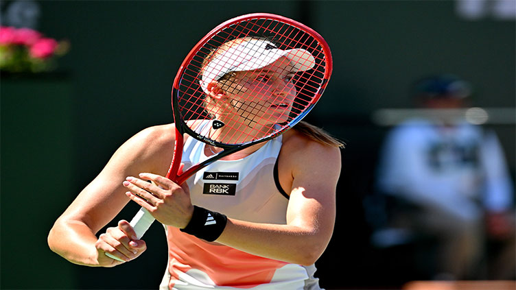 Rybakina outlasts Muchova to reach Indian Wells semis