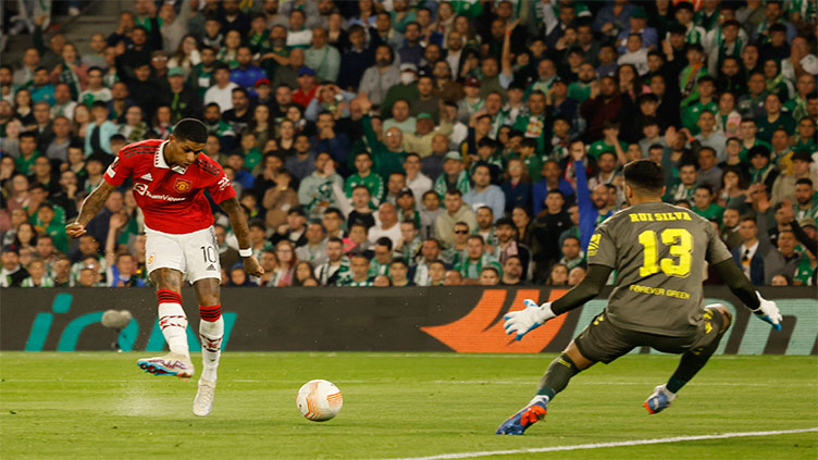 Rashford scores as Man United ease into Europa League quarters