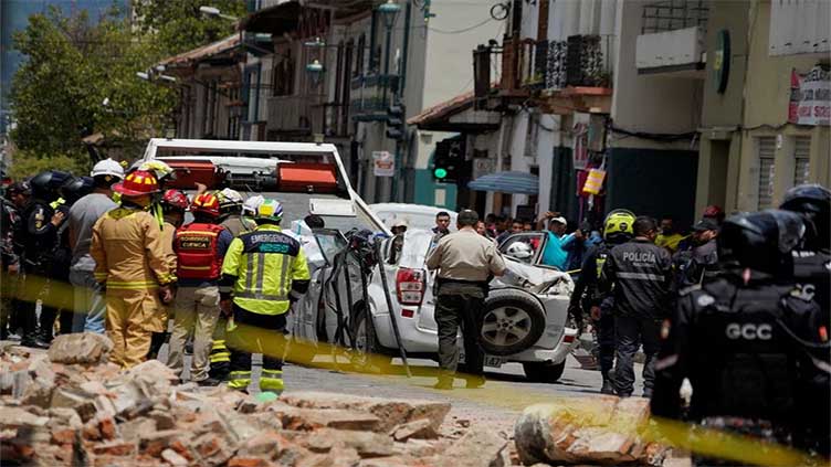 Magnitude 6.8 earthquake shakes Ecuador, at least 14 deaths reported