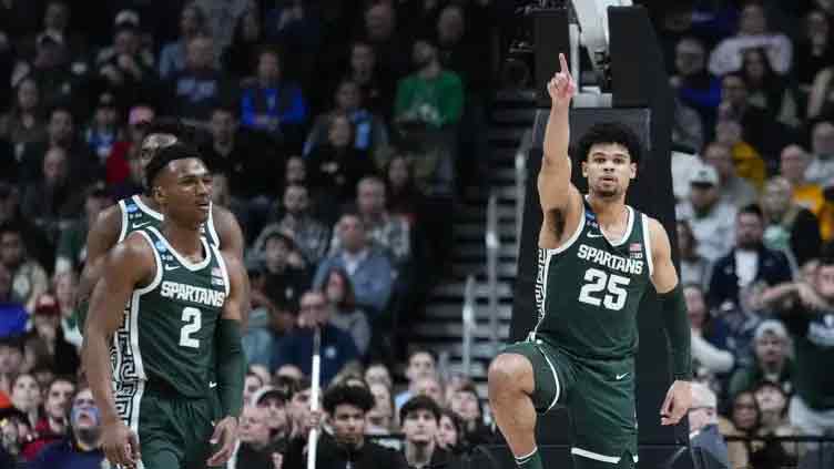 Michigan State outlasts Marquette; Izzo back to Sweet 16