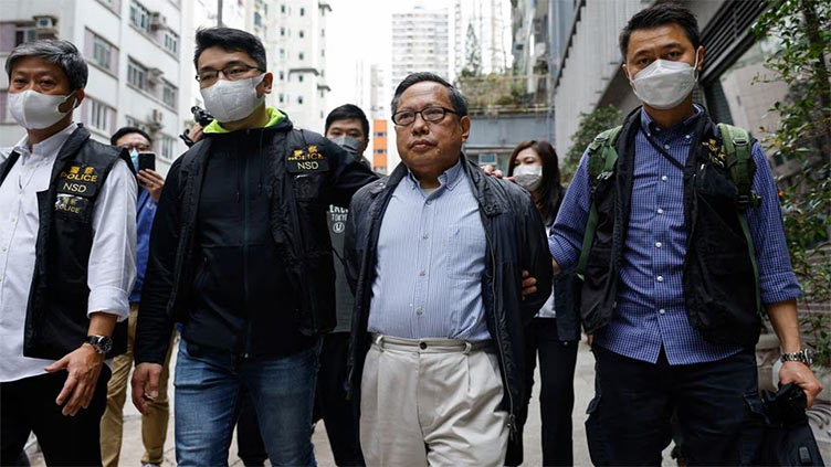 Hong Kong police detain prominent democrat while on bail