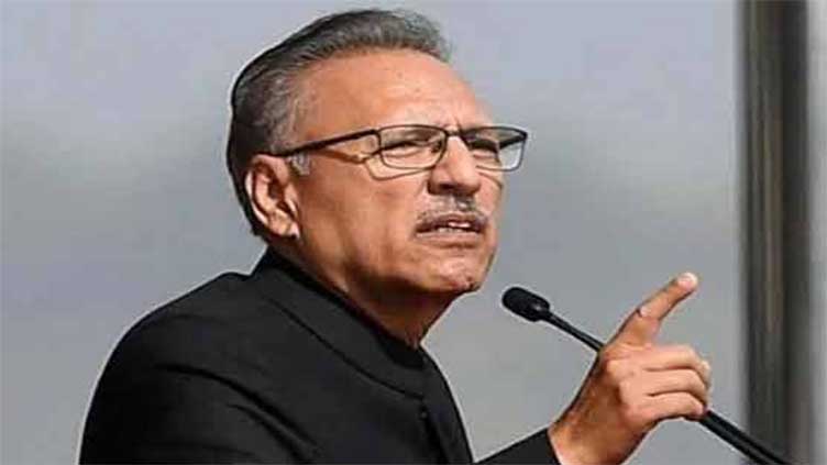 President Alvi urges institutions to work together for speedy justice