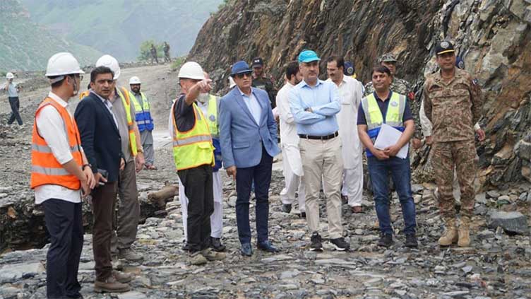 Chairman WAPDA visits Mohmand Dam Project