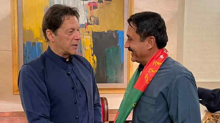 Former lawmaker Jamshed Dasti joins PTI, expresses confidence in Imran Khan