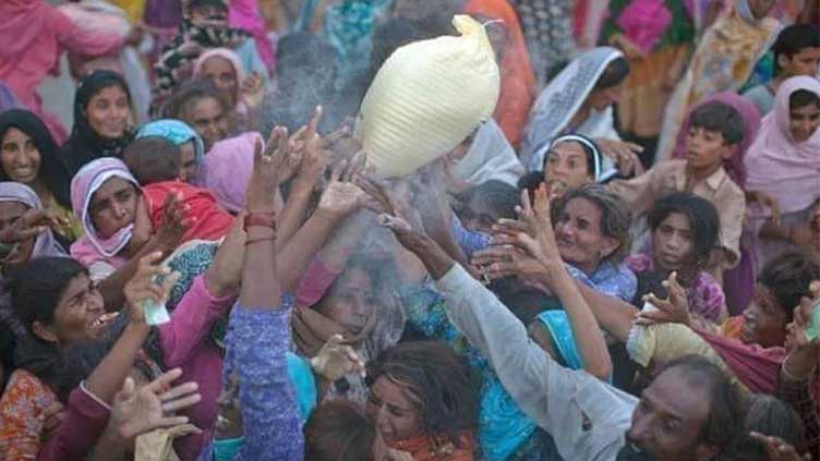 Man dies in stampede at Charsadda free flour distribution point