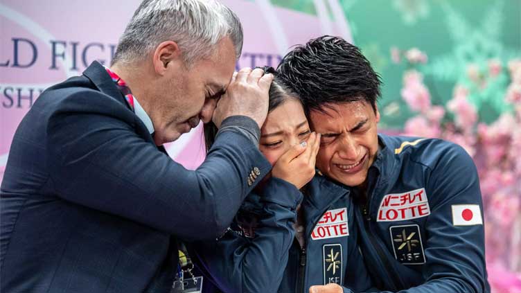 Japanese pair aiming to inspire after historic world skating win