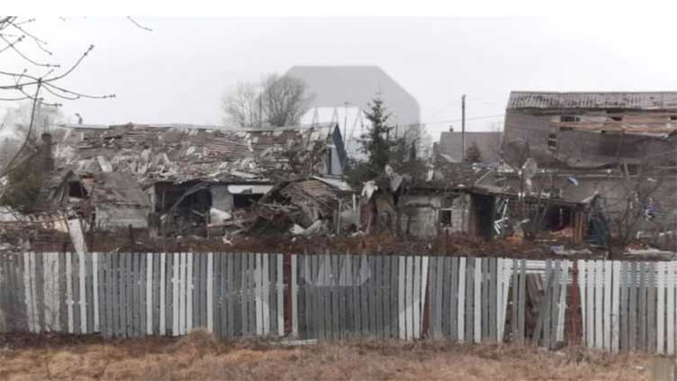 Blast in Russian town caused by drone, two hurt - TASS