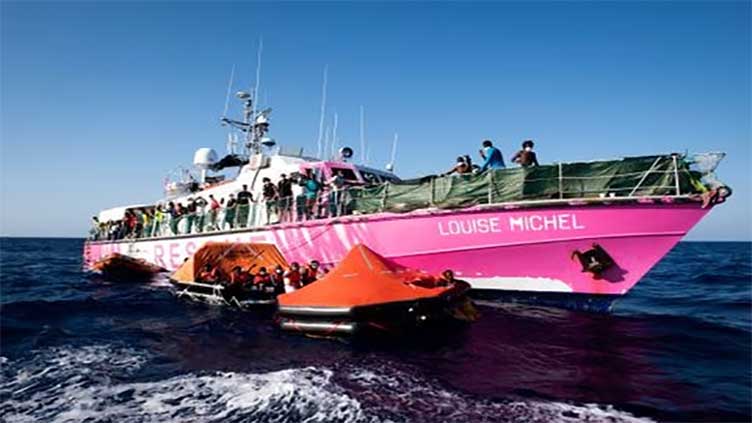 Banksy's migrant rescue ship seized by Italy's coast guard in Lampedusa