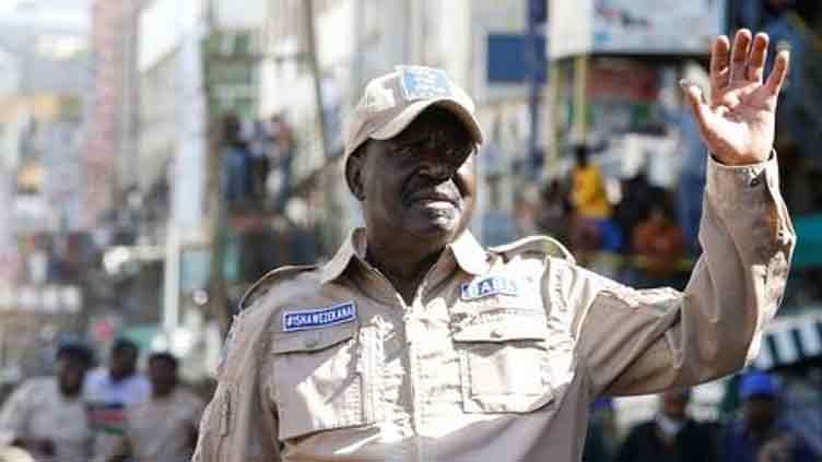 Kenyan opposition leader Odinga says protests on despite police ban