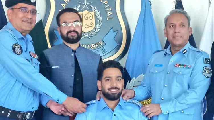 Haris Rauf becomes honorary DSP of Islamabad police