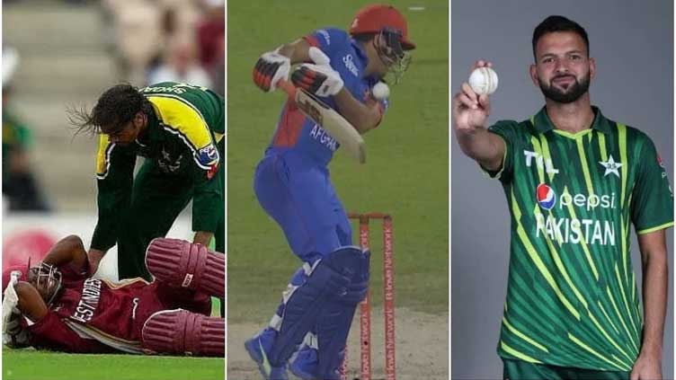 Ihsanullah's pacey bouncer reminds fans of Shoaib's delivery to Lara