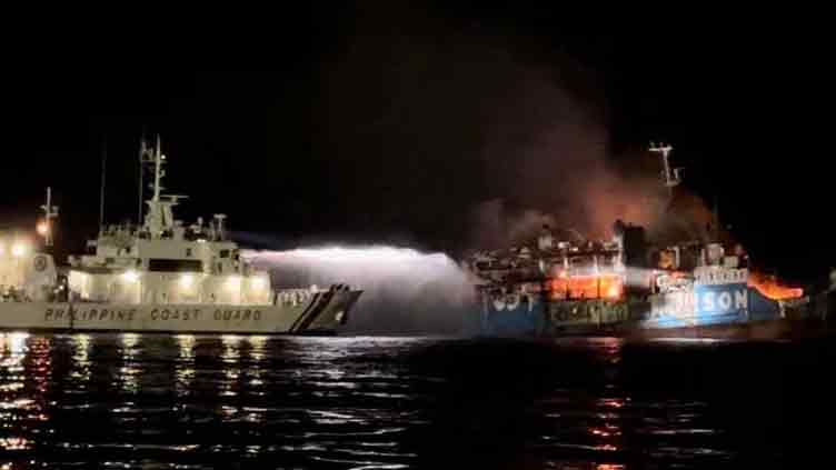 Fire on passenger ferry in Philippines kills 31 - coast guard