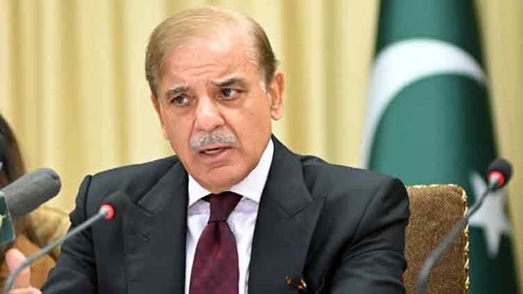 PM Shehbaz expresses grief over martyrdom of policemen in Lakki Marwat attack