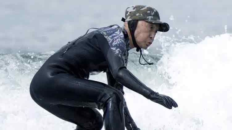 Japanese surfer nears 90 and talks of catching waves at 100