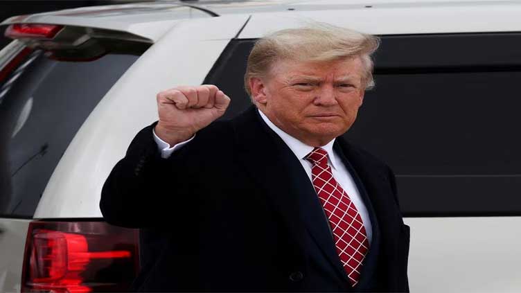 Donald Trump arrives in Scotland for short golfing trip