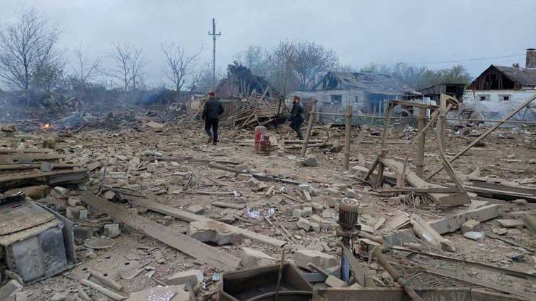 Homes smashed, 34 wounded in latest Russian strikes on Ukraine