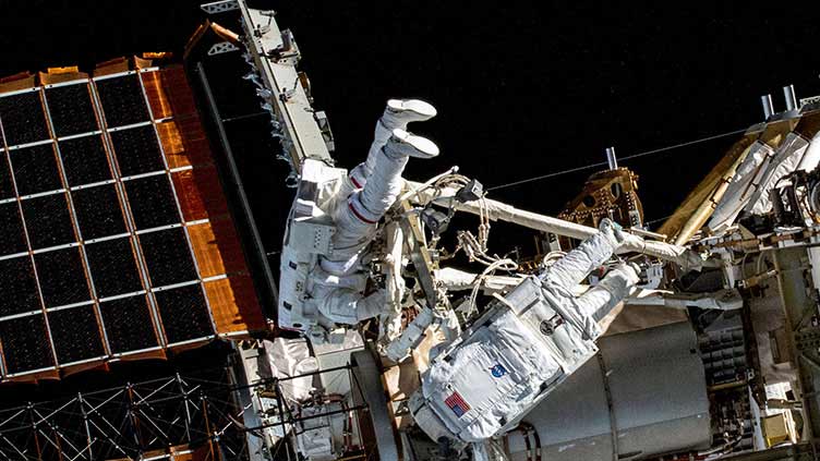 Cosmonauts prep for Wednesday spacewalk as astronauts relax