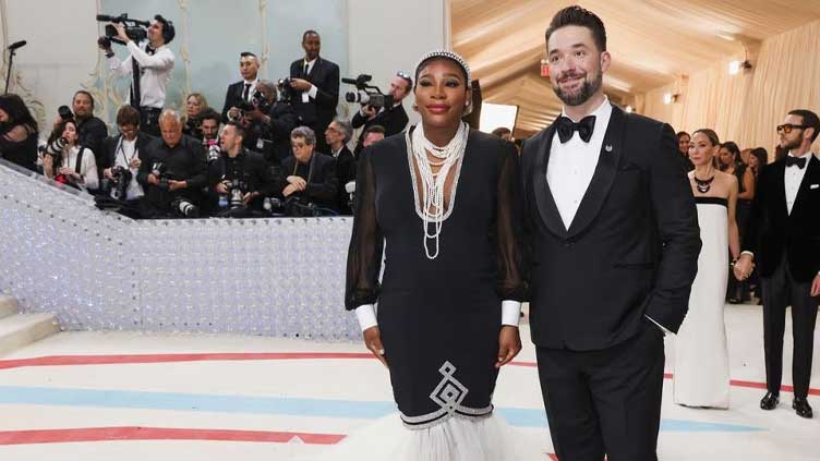 Serena Williams announces pregnancy on Met Gala red carpet